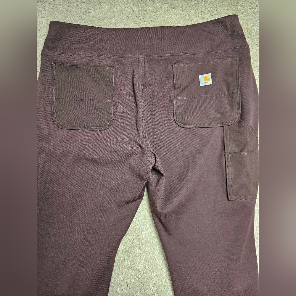 Carhartt 102482 Force Fitted Utility Leggings Midweight Women's XL Blackberry - Picture 7 of 8